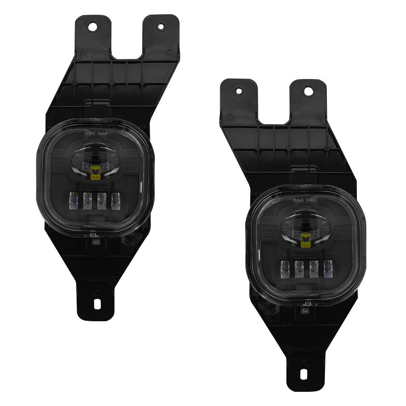 Shocklight Fog Lights Compatible with 05 06 07 Dodge Caravan 2008 2009 2010 Challenger 2006 2007 2008 2009 Charger 07-09 Caliber 08-10 Chrysler Sebring 07-09 Patriot Compass Fog Lamps - Image 1