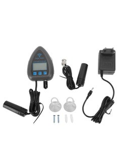 PH Temperature Water Quality Meter Mini Continuous 5 in 1 PH EC SALT SG TEMP Monitor Wireless WiFi Online Water Quality Monitor for Tuya EU Plug 230V