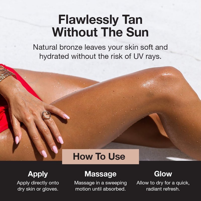 Fake Bake Bronzy Babe Body Glow Bronzing Lotion for Face & Body - 60ml - Image 3