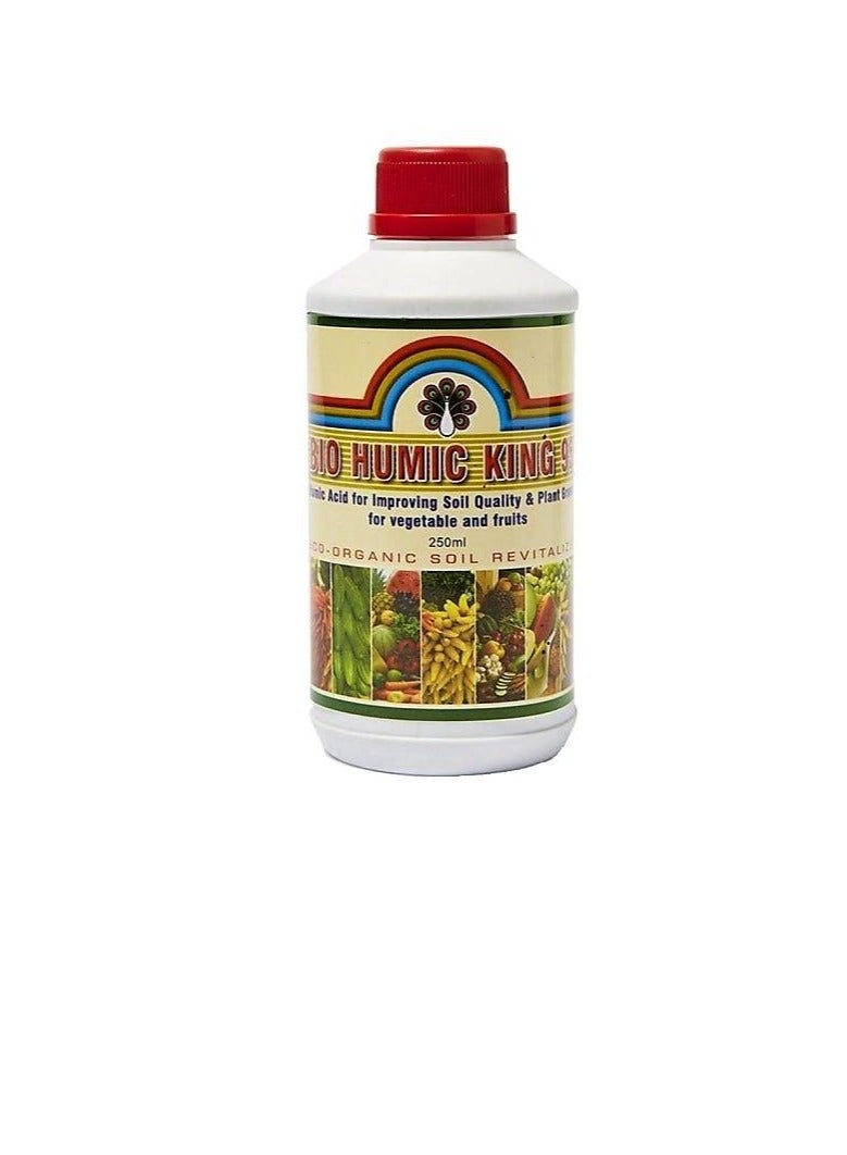 Shalimar Bio Humic King 95 Liquid Fertilizer Soil Conditioner 250 ml - Image 1