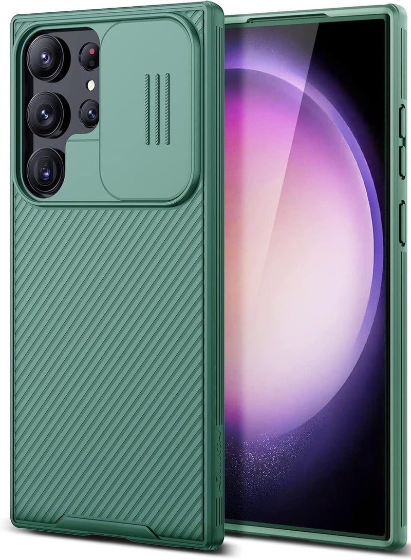 CamShield Pro Series Cover Case Designed For Samsung Galaxy S23 Ultra - Deep Green - Image 1