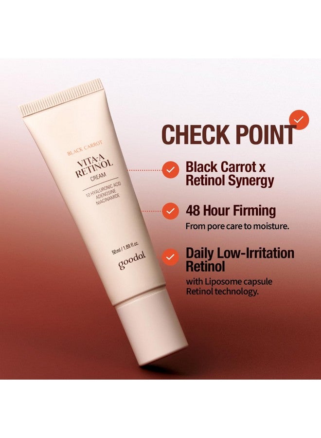 كريم غودال بلاك كاروت فيتا-أ ريتينول ٥٠ مل، مرطب كوري للعناية بالبشرة، ترطيب يدوم ٤٨ ساعة - Image 4