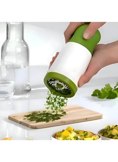 Generic Herb Grinder for Cutting Fresh Herbs Including Coriander and Parsley, Vegetable Chopper, Garlic, Coriander, Spices, Essential Kitchen Accessories for Cooking Lovers (1 Chopper)  - Image 1