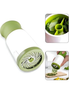Generic Herb Grinder for Cutting Fresh Herbs Including Coriander and Parsley, Vegetable Chopper, Garlic, Coriander, Spices, Essential Kitchen Accessories for Cooking Lovers (1 Chopper)  - Image 3