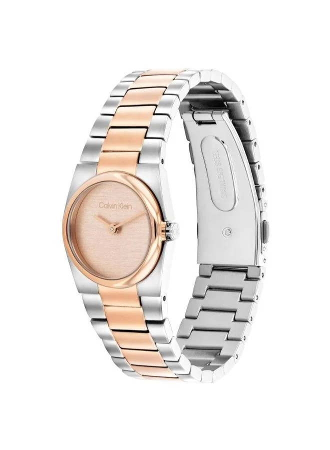 CALVIN KLEIN Quartz analog Watch with Stainless SteelBracelet