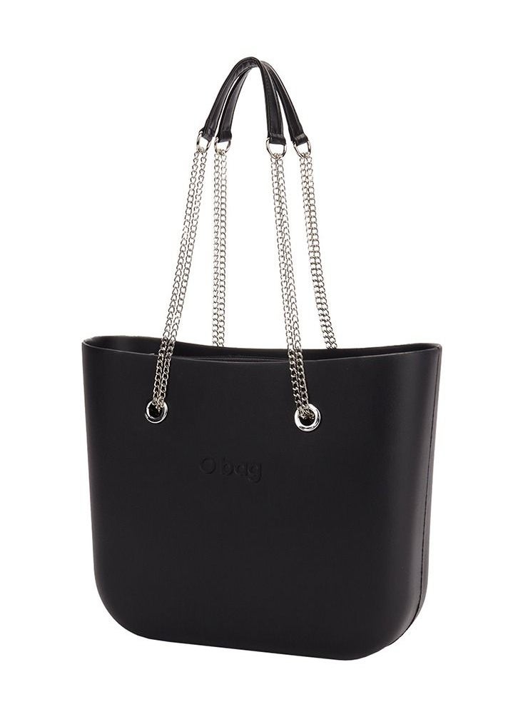 O bag classic with Long Double Chain Handles in Black - pzsku/ZE4BEFEF125E82127CDCEZ/45/_/1662810371/0d995808-c459-4c55-aac8-b89099bc8389