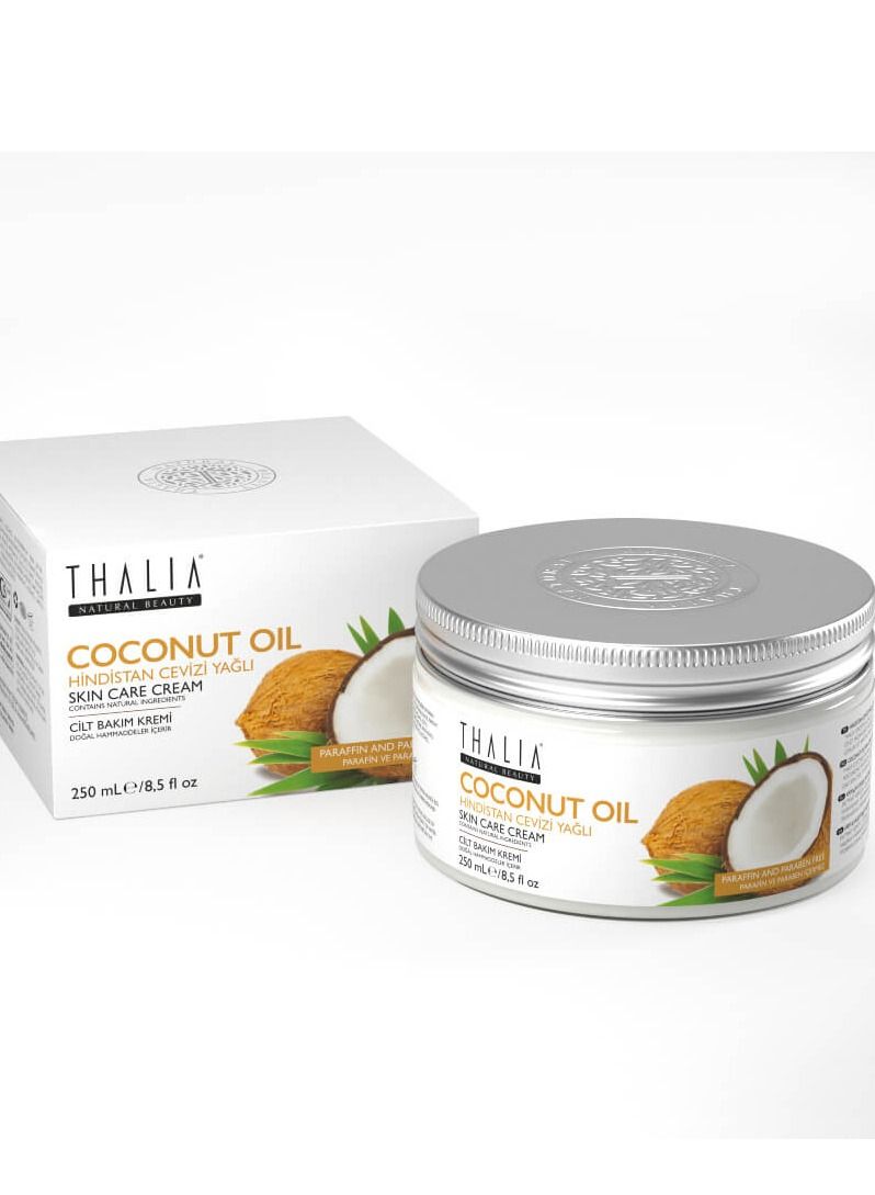 THALIA NOURISHING & REPAIRING COCONUT OIL SKIN CARE CREAM 250 ML - Image 1