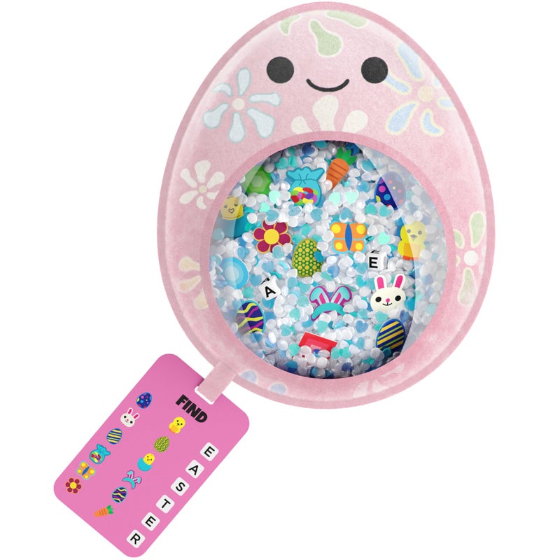 Vango BIZYBOO Easter Egg Busy Bag Scavenger Hunt Hidden Object Search Sensory Matching Game for Kids 2 and Up Pink - Image 3