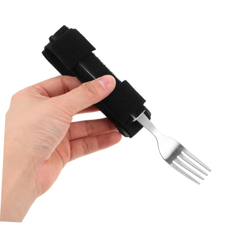 Elderly Rehab Utensils Feeding Fork For Senior Disabled Cuff Holder Weak Grip 17.50X3.00X3.00CM - Image 5
