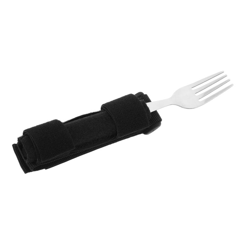 Elderly Rehab Utensils Feeding Fork For Senior Disabled Cuff Holder Weak Grip 17.50X3.00X3.00CM - Image 2