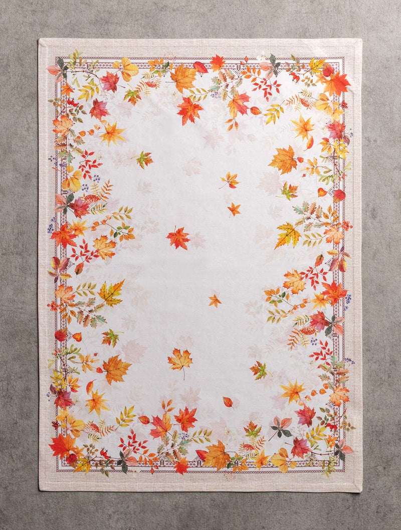 Maison d' Hermine Kitchen Towel 100% Cotton Quick Dry Cleaning Dishtowel for Gifts  Dining  Home  Wedding  Banquet  Buffet  Amarante - Thanksgiving/Christmas (Set of 3) - Image 2