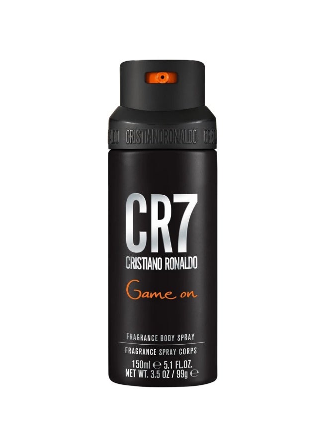 Cristiano Ronaldo Cristiano Ronaldo Cr7 Game On For Men 150ml Body Spray