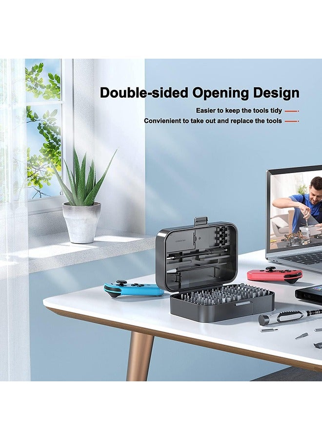 Arabest 130 in 1 Small Precision Screwdriver Set, Torx Screwdriver Bit Set,DIY Repair Tools Kit Tool Set for Phone Laptop,Mini Screwdriver Kit with Case,PS4 Laptop PC Accessories Electrician Tools - Image 2