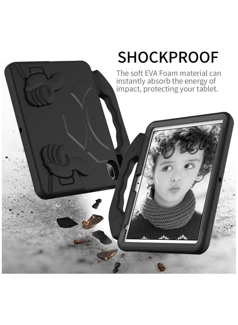 جراب للأطفال لجهاز iPad الجيل العاشر بحجم 10.9 إنش 2022، غلاف واقٍ كامل للجسم، مضاد للصدمات ومخصص للأطفال، مزود بمقبض قابل للتحويل خفيف الوزن. - Image 3