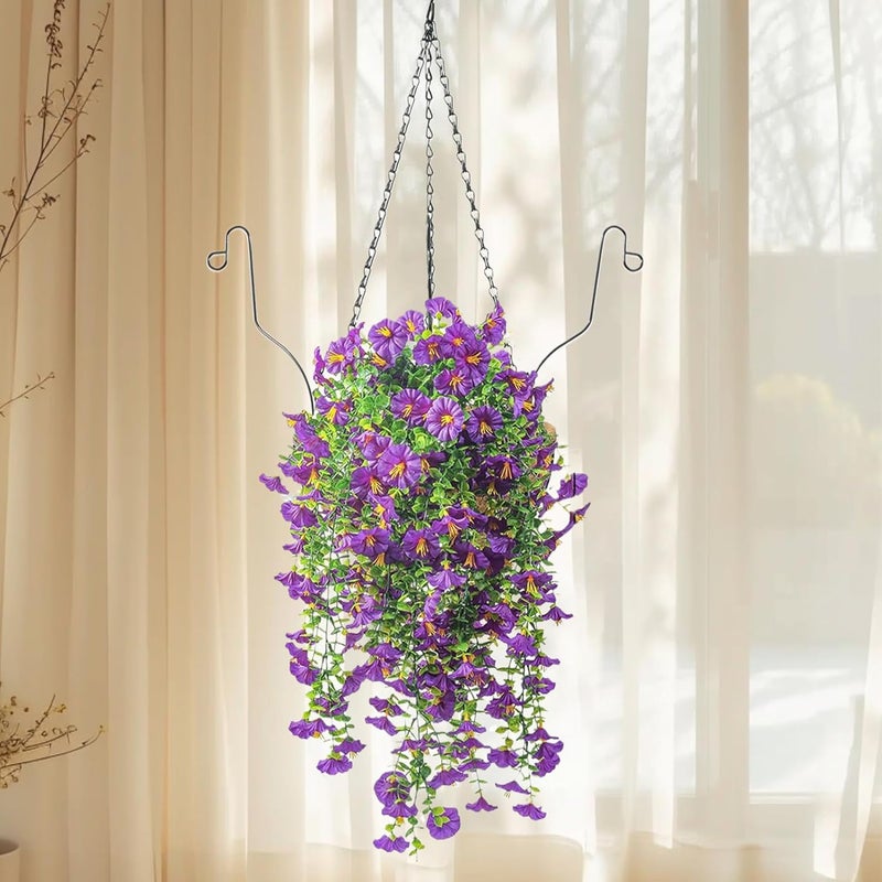 Intra-city fast distribution Hangable Fake Flowers - Faux Plants Basket | Outdoor Faux Plant Decor for Hallway Balcony Hotel Wedding Garden Dining Room Home Yard Window Study Connectable modular Light & sturdy Repeated detach compatible build Labor saving optimized design Integrated warehouse solution Multi-use detailed build No overseas transit wait Consistent steady quality Easy transit optimized build Integrated local logistics Daily repeated use trusted quality Temp fluctuation resistant crafted quality Backup reserve local stock Narrow & wide space compatible All temp range compatible build Simple multi-feature practical build Yearly optimized delivery route Cost effective global grade quality Various fittings Global light sturdy raw material Shock rubber edge Global easy assemble picks Storage & transit friendly Multi-use qualified quality - Image 3