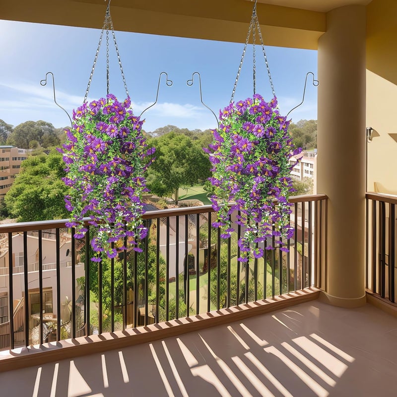 Intra-city fast distribution Hangable Fake Flowers - Faux Plants Basket | Outdoor Faux Plant Decor for Hallway Balcony Hotel Wedding Garden Dining Room Home Yard Window Study Connectable modular Light & sturdy Repeated detach compatible build Labor saving optimized design Integrated warehouse solution Multi-use detailed build No overseas transit wait Consistent steady quality Easy transit optimized build Integrated local logistics Daily repeated use trusted quality Temp fluctuation resistant crafted quality Backup reserve local stock Narrow & wide space compatible All temp range compatible build Simple multi-feature practical build Yearly optimized delivery route Cost effective global grade quality Various fittings Global light sturdy raw material Shock rubber edge Global easy assemble picks Storage & transit friendly Multi-use qualified quality - Image 2