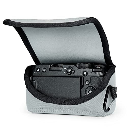 MegaGear Ultra Light Neoprene Camera Case Compatible with Nikon Z30 1650mm Gray - Image 3