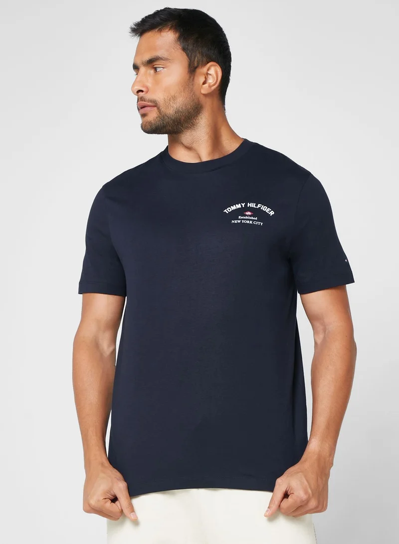 TOMMY HILFIGER Logo Crew Neck T-Shirt