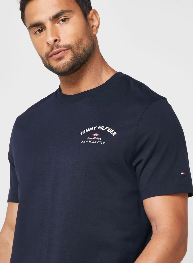 TOMMY HILFIGER Logo Crew Neck T-Shirt
