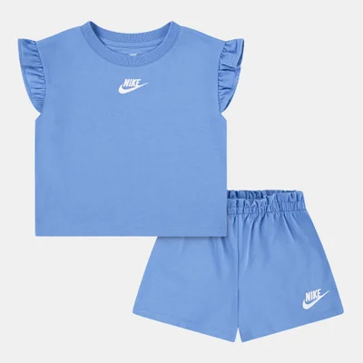 Nike Kids' French Terry T-Shirt and Shorts Set