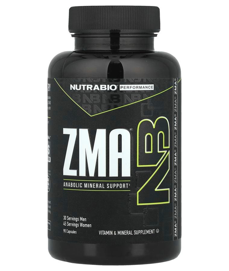 NutraBio ZMA® 90 Capsules