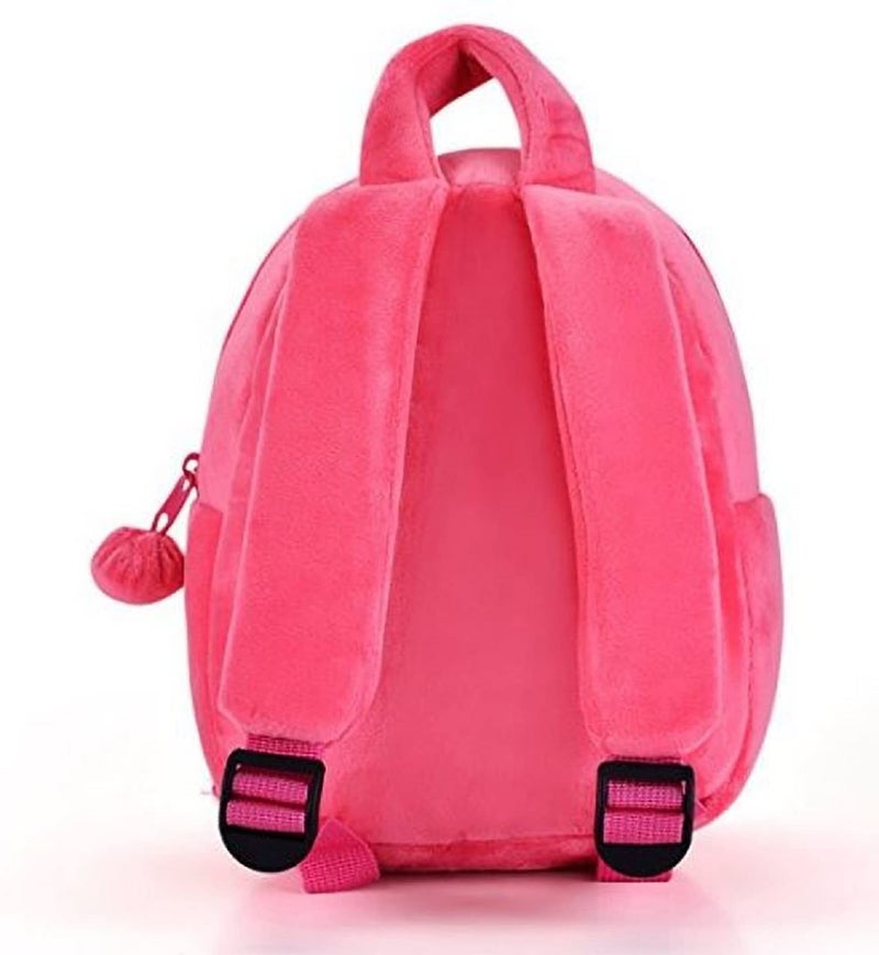 Frantic Kids Soft Cartoon Animal Travelling School Bag Soft Plush Standard 2 Compartment Backpack Boys Girls Baby For 2 To 5 Years Boys/Girls Nursery, Preschool, Picnic(Greyswitchi) Standard,10 Litres - Image 5