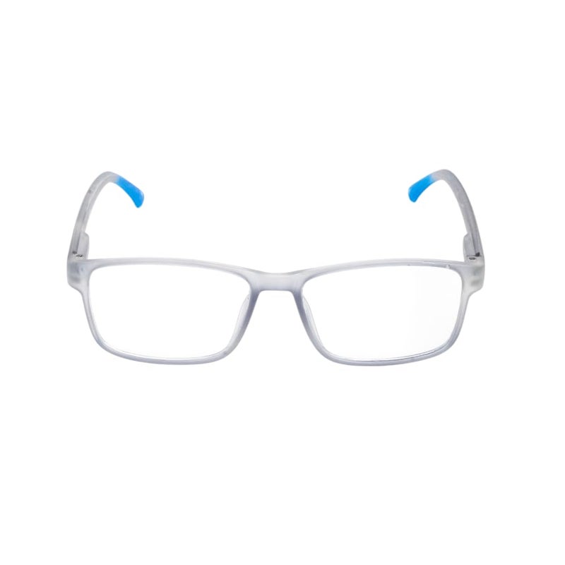 LENS+ Lensplus Rectangle TR Full Rim Eyeglasses with Blue Cut Lightweight Unisex Eyewear for Men & Women | Stylish Computer & Daily Use Frame - Image 1