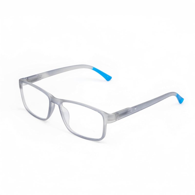LENS+ Lensplus Rectangle TR Full Rim Eyeglasses with Blue Cut Lightweight Unisex Eyewear for Men & Women | Stylish Computer & Daily Use Frame - Image 2