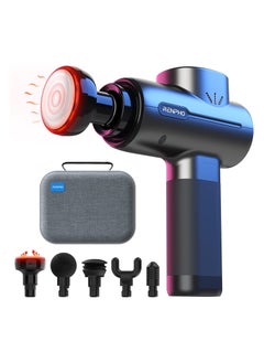 RENPHO RENPHO Active Massage Gun with Heat Deep Tissue Muscle 2022 Upgrade Powerful Portable Gun Massage Percussion Massager Gun for Athletes Electric Back Massagers Handheld Body Massager Gun Gifts  - Image 1
