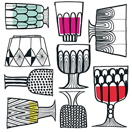 Ideal Home Range 40 Count 3-Ply Paper Cocktail Napkins, Marimekko Collection (Kippis) - Image 1
