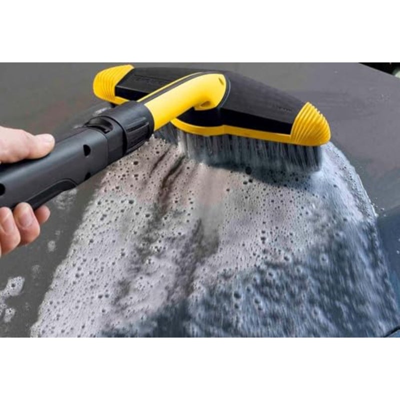 فرشاة غسيل متوافقة مع غسالات الضغط Karcher K2-K7، فرشاة تنظيف أفقية عالية الضغط مع أداة توزيع منظف مثالية للسيارات والباحات والتزيين وأثاث الحدائق - Image 3