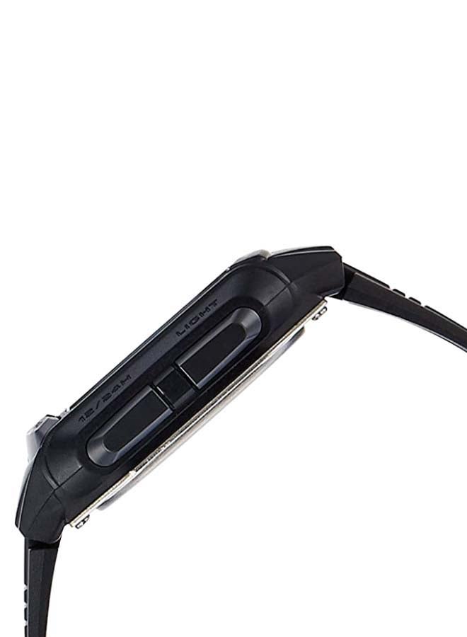 CASIO Men Illuminator Quartz Digital Watch DB-36-1AVSDF - 37 mm - Black - Image 4
