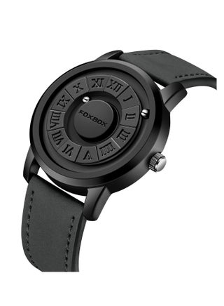 New Men's Creative Magnetic Scrolling Beads Quartz Watch for Men Waterproof watches - view 3