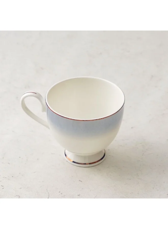 DANUBE HOME Danube Home Tyler Fine Bone China Tea Cup And Saucer Elegant Design Premium Quality Perfect For Tea Parties Formal Occasions And Everyday Use 220 Ml