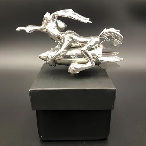 BEMKWG Coyote Trucks Hood Ornament Cartoon Vintage Car Ornaments Inspired by The Classic Animation Metal Rocket Hood Decoration Suitable for All Types of Cars Bonnet Motorcycles Styling - Image 5