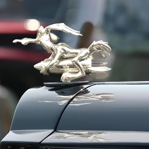 BEMKWG Coyote Trucks Hood Ornament Cartoon Vintage Car Ornaments Inspired by The Classic Animation Metal Rocket Hood Decoration Suitable for All Types of Cars Bonnet Motorcycles Styling - Image 3
