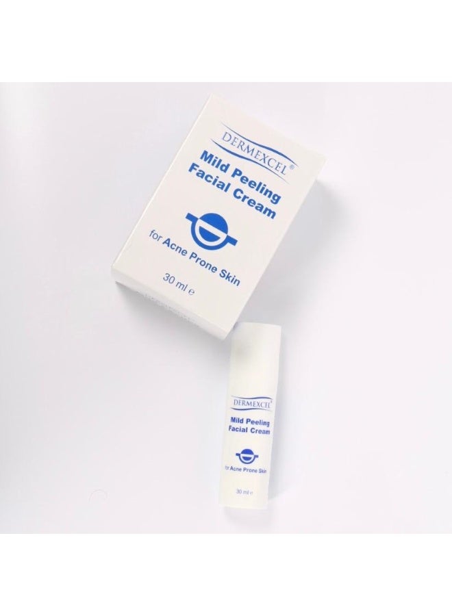 DERMEXCEL Mild Peeling Facial Cream 30 ml - Image 1