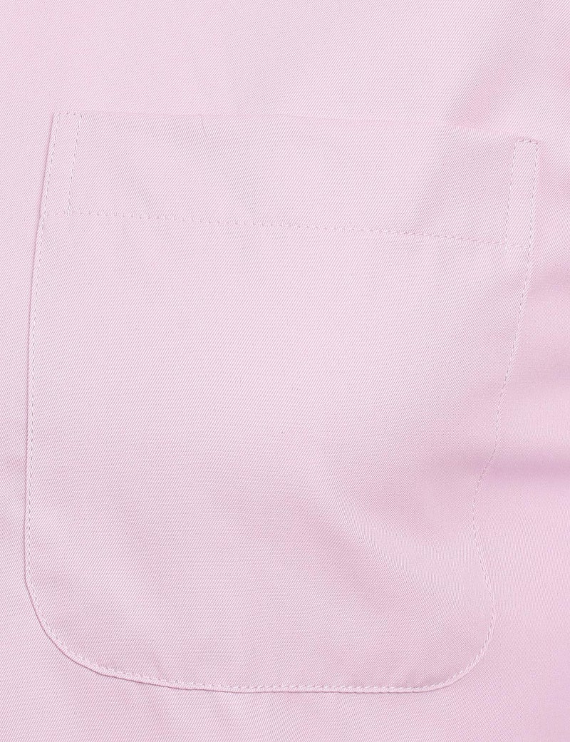 ZEROYAA Men's Long Sleeve Dress Shirt Solid Slim Fit Casual Business Formal Button Up Shirts with Pocket ZSSCL01 Pink Large - Image 5