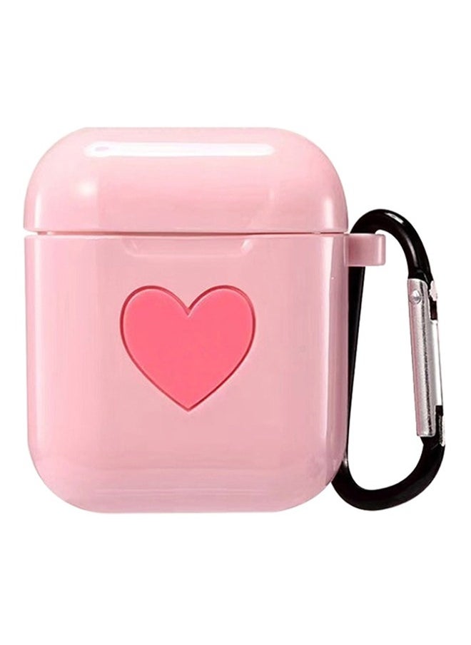 Generic - Cute Charging Case Cover With Carabiner For Apple AirPods - Image 1