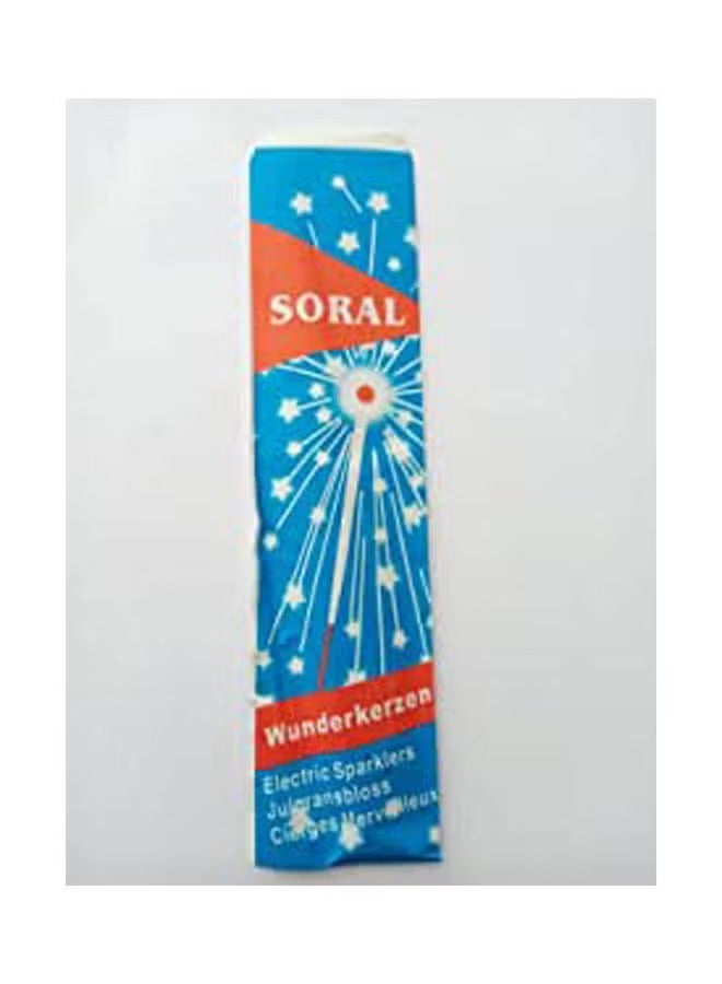 سورال شمع سباركل للاحتفالات – شمع ناري آمن للكعك وأعياد الميلاد – تأثير مضيء رائع للمناسبات والكيك – مناسب للاستخدام الداخلي - Image 2