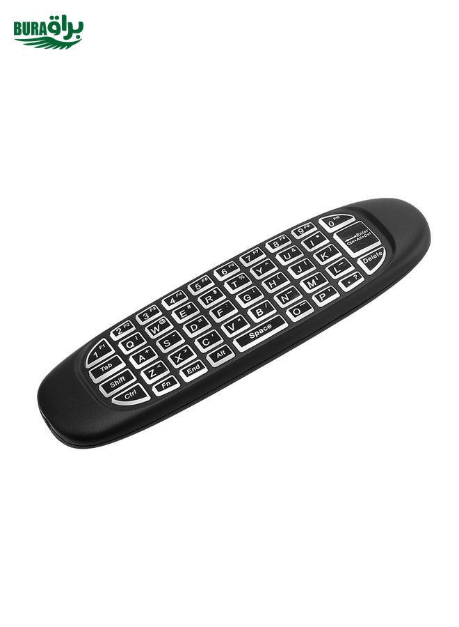 C120 Back-light Air Mouse 2.4GHz Wireless Keyboard 3D Gyroscope Sense Android Remote Controller for PC, Android TV Box / Smart TV, Game Devices