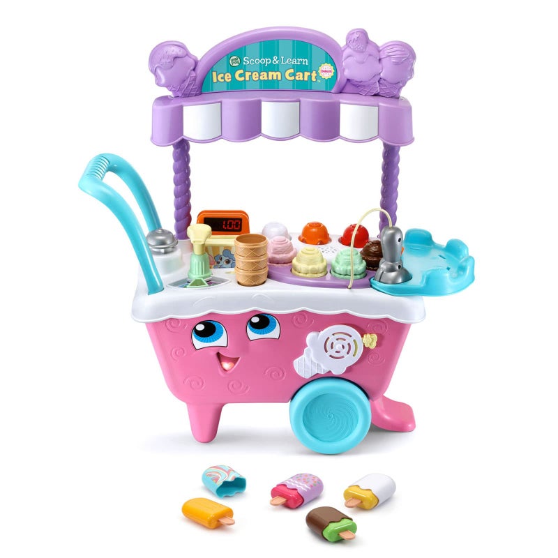 LeapFrog Scoop and Learn Ice Cream Cart Deluxe (Frustration Free Packaging), Pink - Image 3