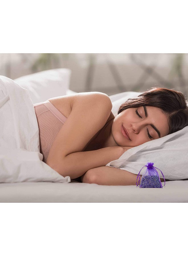 Lavande Sur Terre Lavande Sur Terre French Lavender Sachets for Drawers and Closets Fresh Scents, Set of 36, Home Fragrance Sachet for Closets and Drawers, Purple, LV-C-36-1  - Image 2