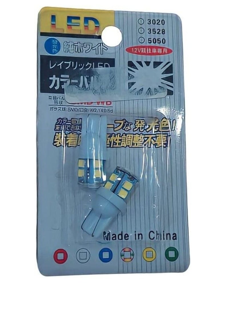 مصباح LED 12 فولت ابيض حاد اللون - Image 2