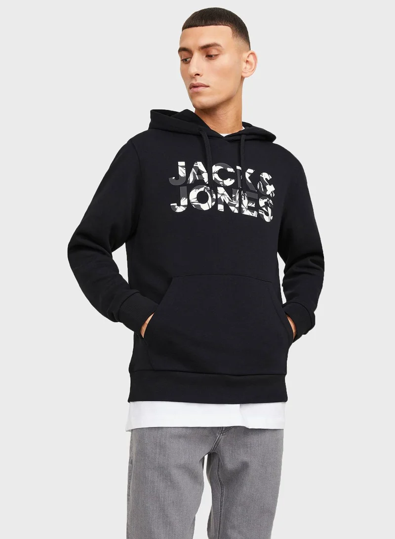 JACK & JONES Logo Hoodie