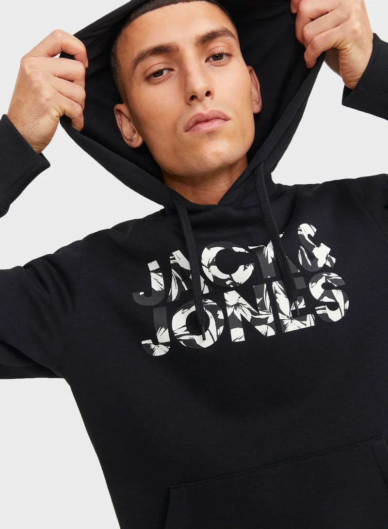 JACK & JONES Logo Hoodie