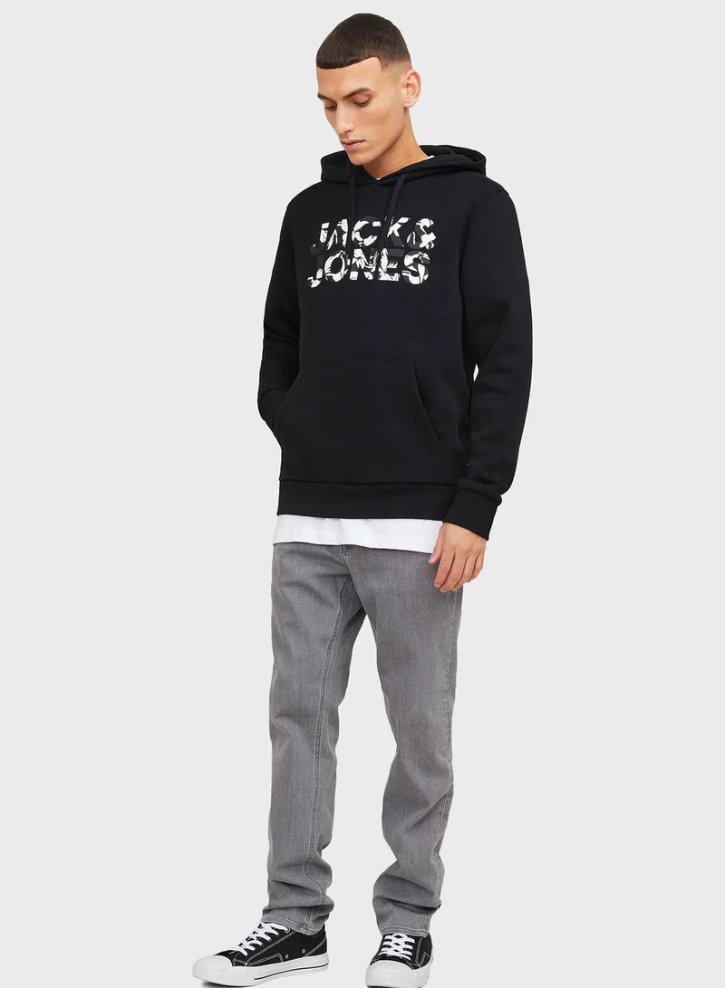 JACK & JONES Logo Hoodie