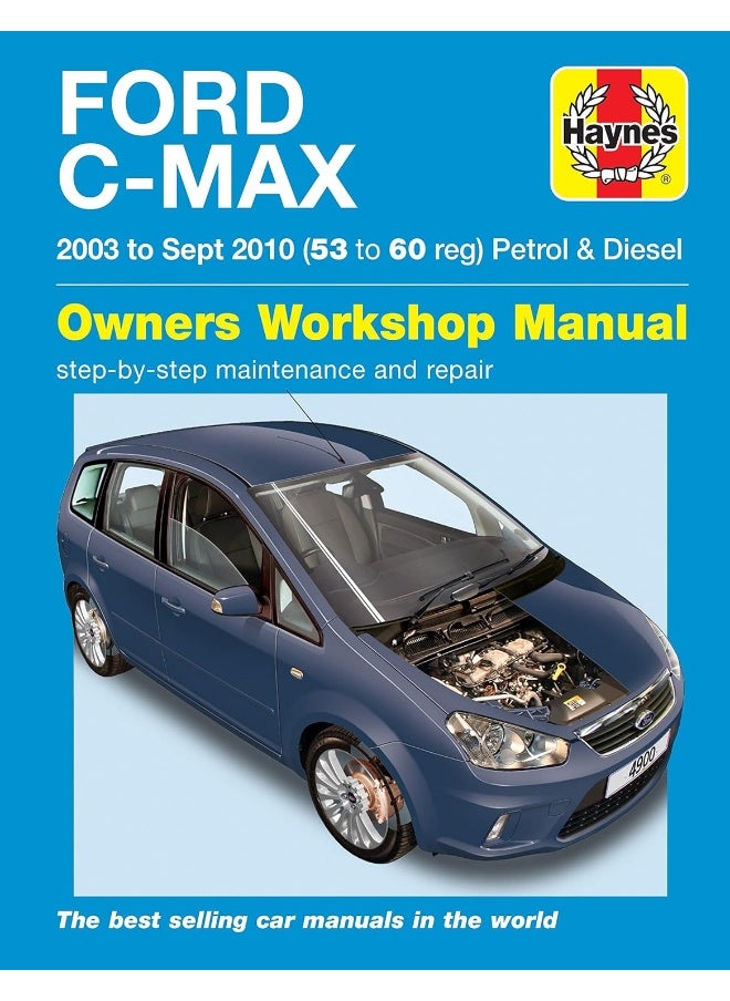 Ford C-Max Petrol & Diesel (03 - 10) Haynes Repair Manual  - Image 2