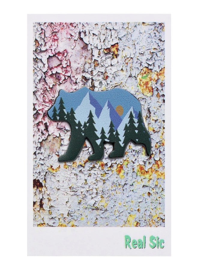 REAL SIC - Bear Mountain Sunset Enamel Pin - Hiking, Colorado, Outdoors, Gift Lapel Pin - Image 2