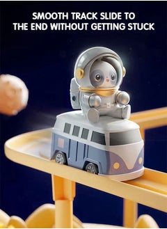 GROIC Car Adventure Toy,Space Theme Rescue Race Track Toys,Preschool Vehicle Playset Gifts,Puzzle Car Toys for Kids  - Image 4